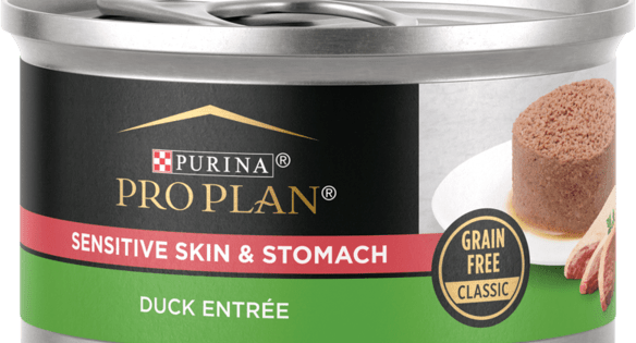 Purina Pro Plan Sensitive Skin & Stomach Duck Entree Grain Free Classic
